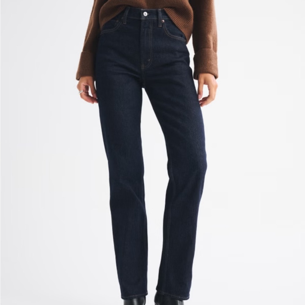 Abercrombie & Fitch 90’s Straight Ultra High Rise